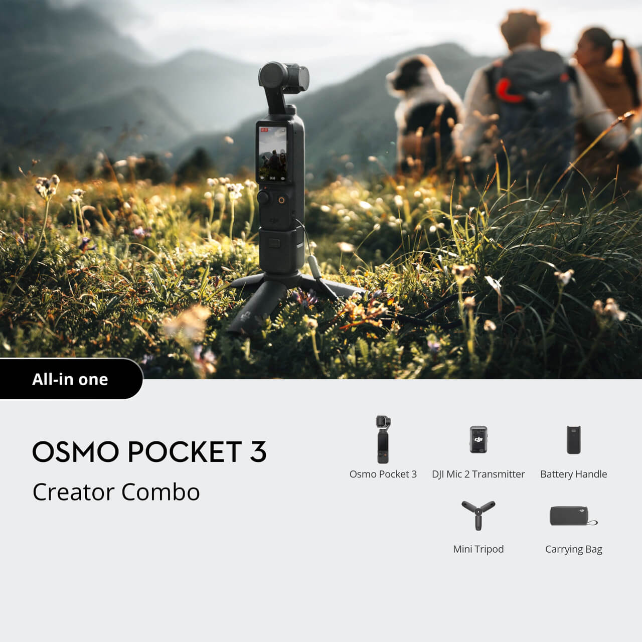 DJI Osmo Pocket 3 Axis Handheld Camera Video Gimbal Stabilizer camera