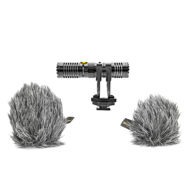 7RYMS MinBo M2 Mini Two-Way On-Camera Condenser Microphone