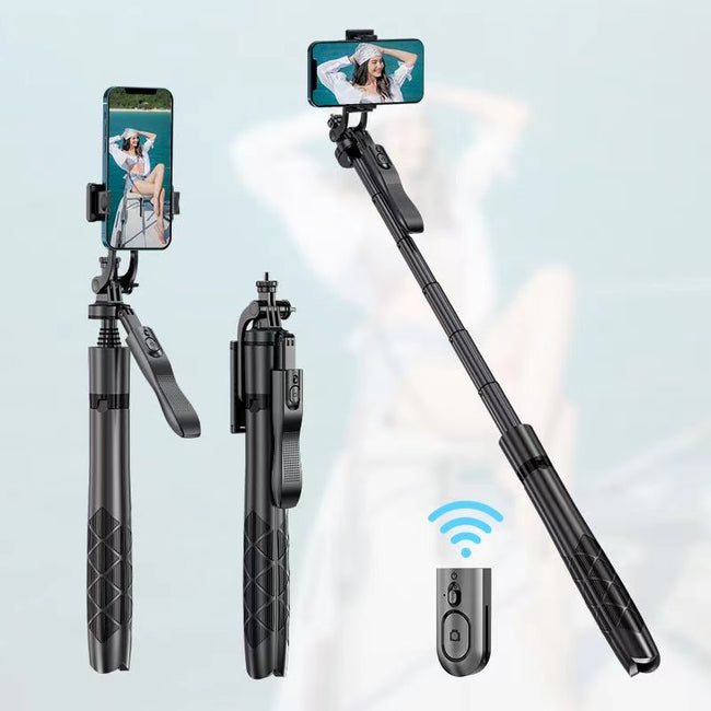 Funsnap L16 1530mm Wireless Selfie Stick Tripod Stand Foldable Monopod