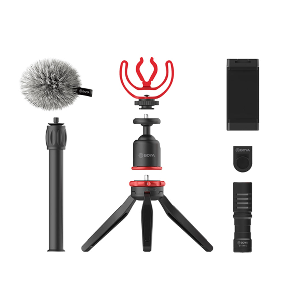 BOYA BY-VG330 Universal Microphone Video Kit For IPhone
