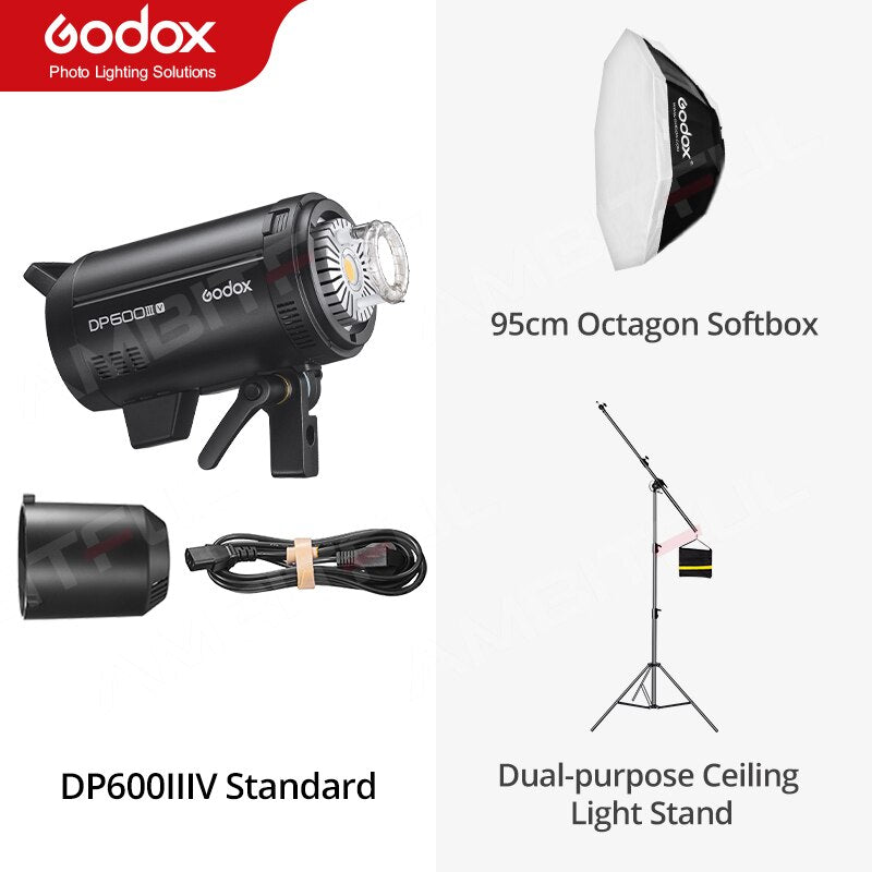 Godox DP600IIIV Professional studio flash light for Photography