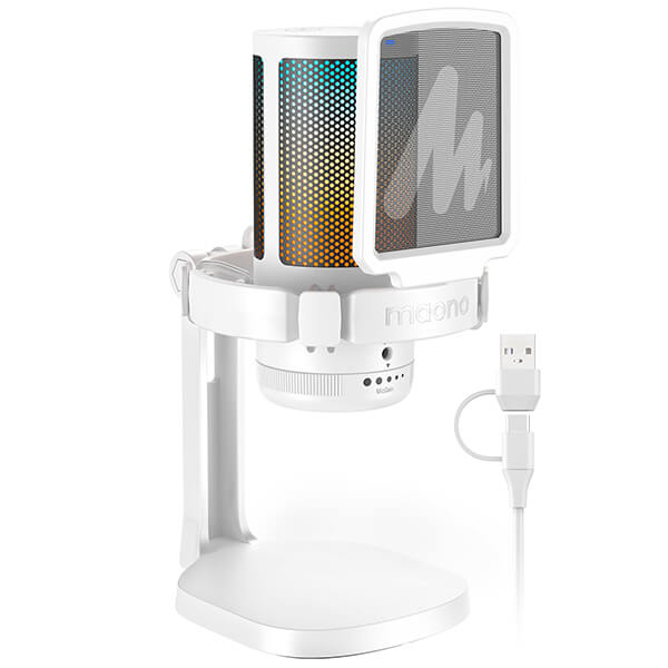 Maono Gamerwave DGM20 Condenser USB Gaming RGB Microphone