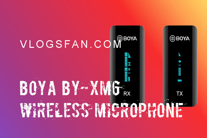 BOYA BY-XM6:A Wireless Lavalier Microphone Designed for We Media Blogger