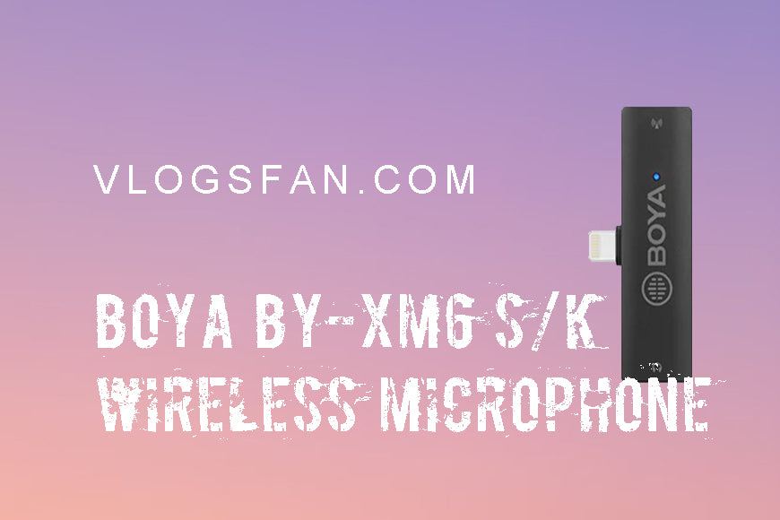BOYA BY-XM6 S/K Wireless Lavalier Microphone Is Definitely Recommended!