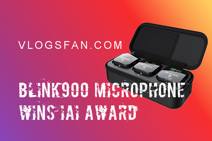 Saramonic Blink900 Wireless Microphone Wins IAI Award