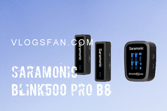 Saramonic 2.4GHz Quad Blink500 Pro B8 Officially Released