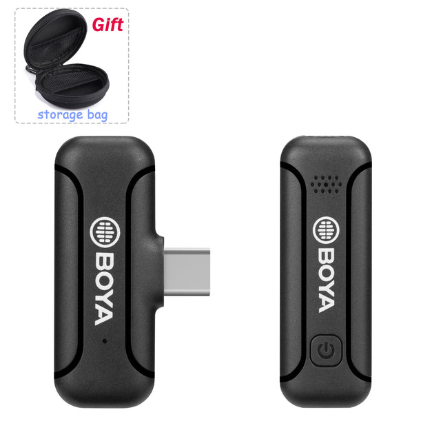 BOYA BY-WM3T1 Wireless Lavalier Mini Microphone for Android Type-C