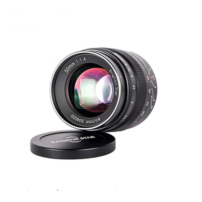 Brightin Star 50mm F1.4 II Fixed Manual Camera Lens