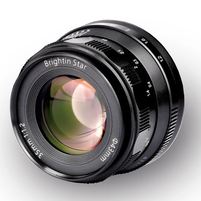 Brightin Star 35mm F1.2 Manual Camera Lens