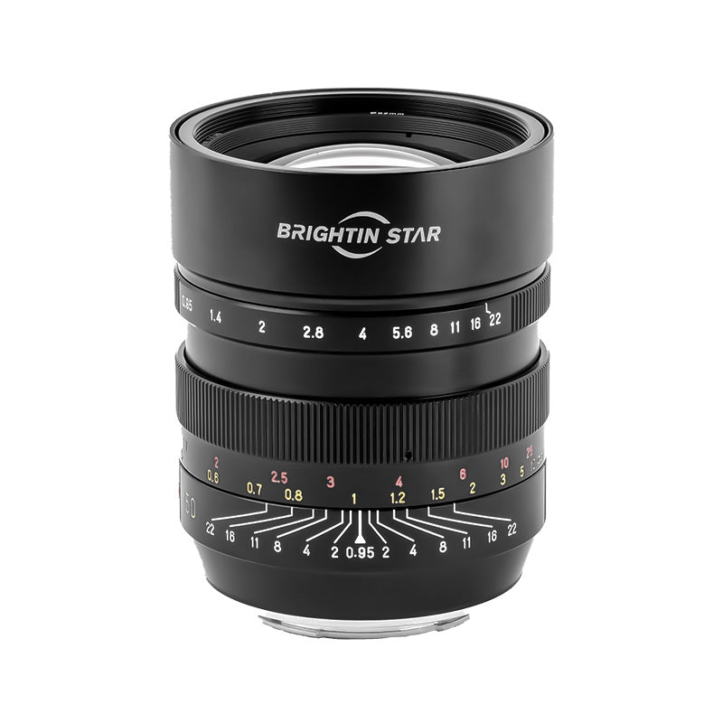 Brightin Star 50mm F0.95 Full Frame Manual Camera Lens