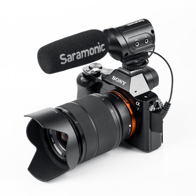 Saramonic SR-M3 Professional Condenser On-camera Shotgun Microphone