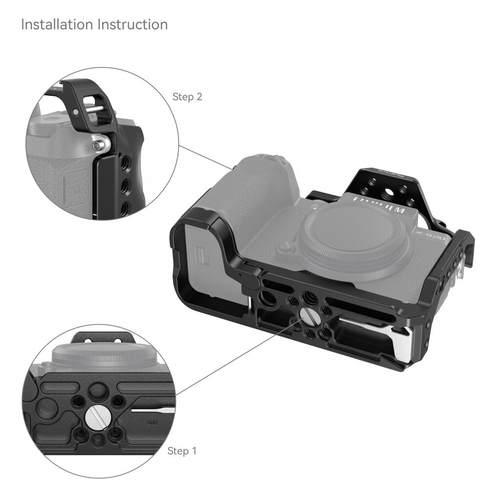 SmallRig Cage L Plate Quick Realease Plate for FUJIFILM X-S20