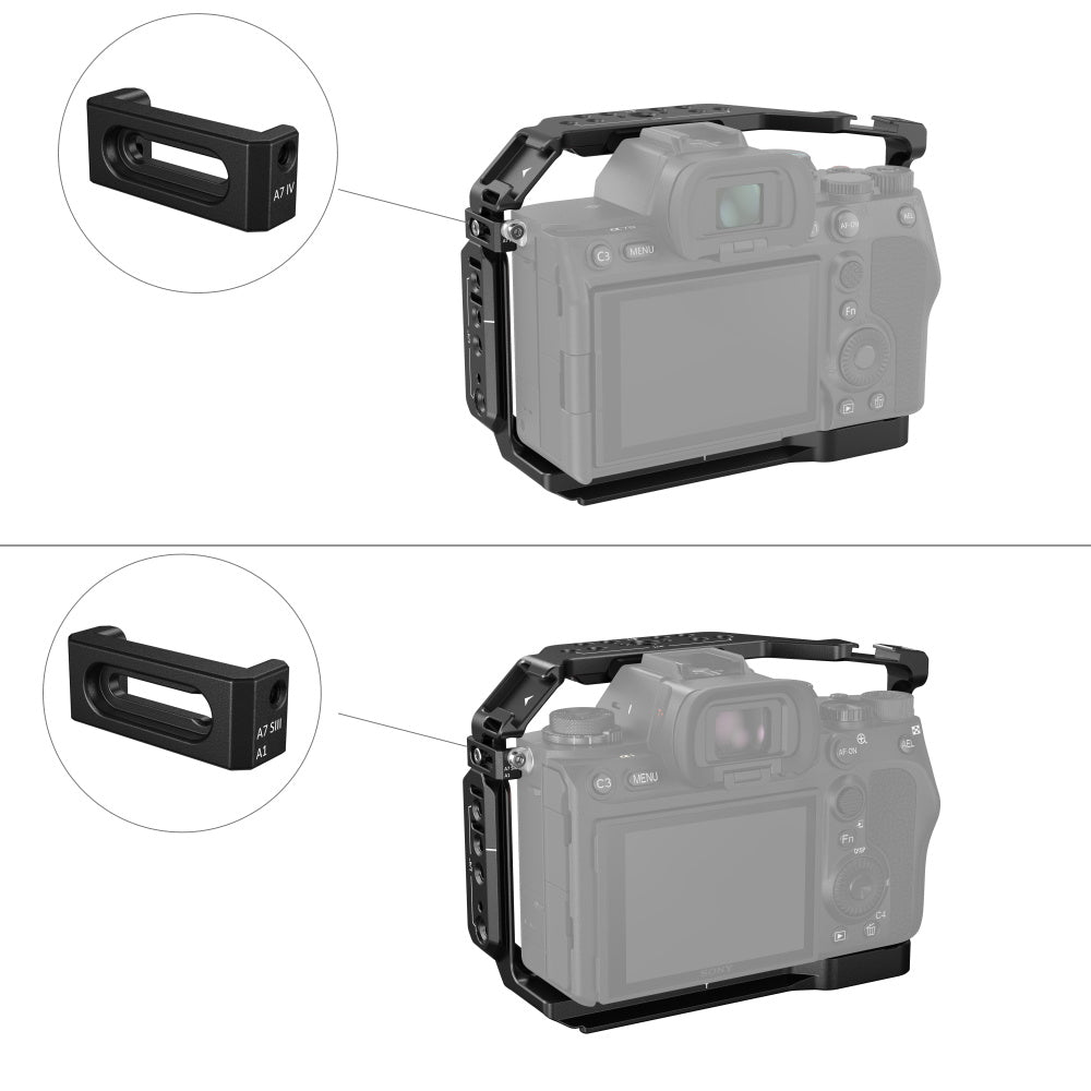 SmallRig Full Camera Cage for Sony Alpha 7R V/Alpha 7 IV/Alpha 7 S III/Alpha 1/Alpha 7R IV 3667