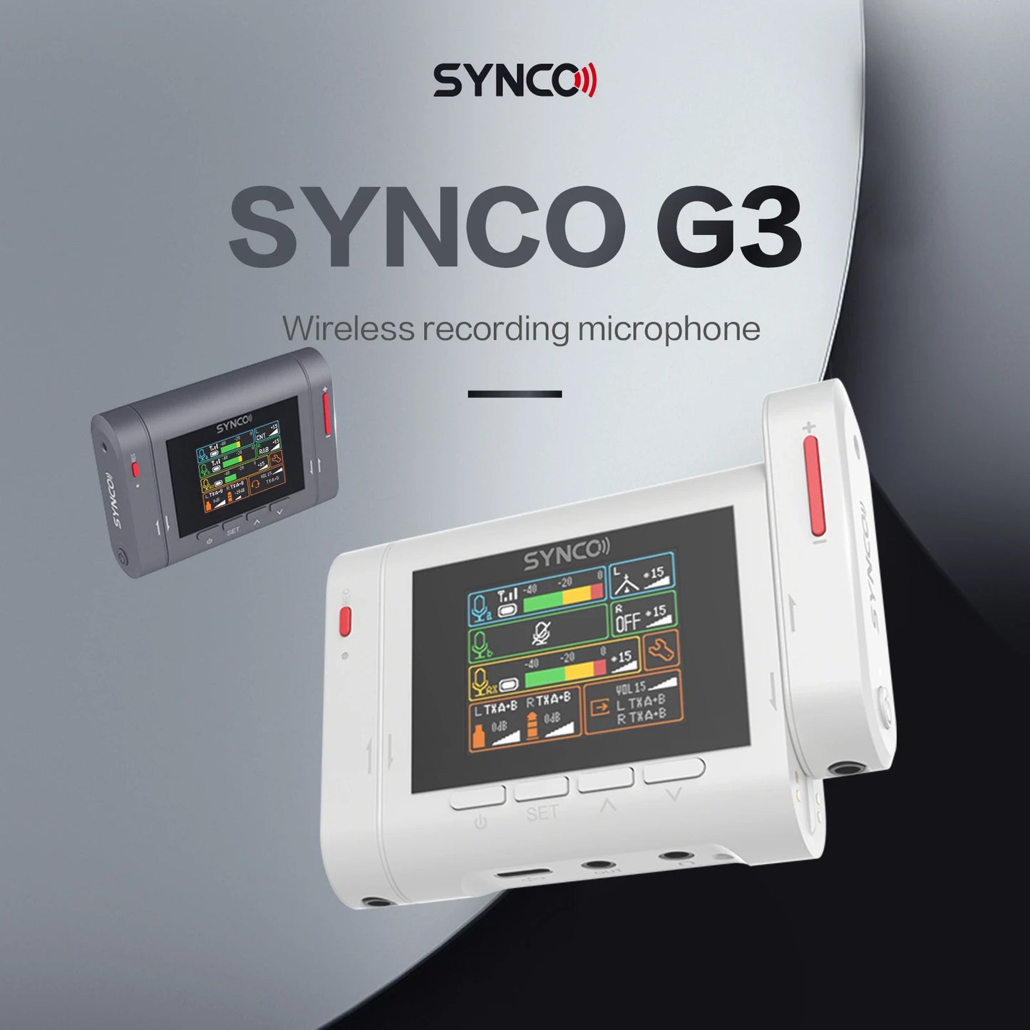 Synco G3 Wireless Lavalier recording microphone