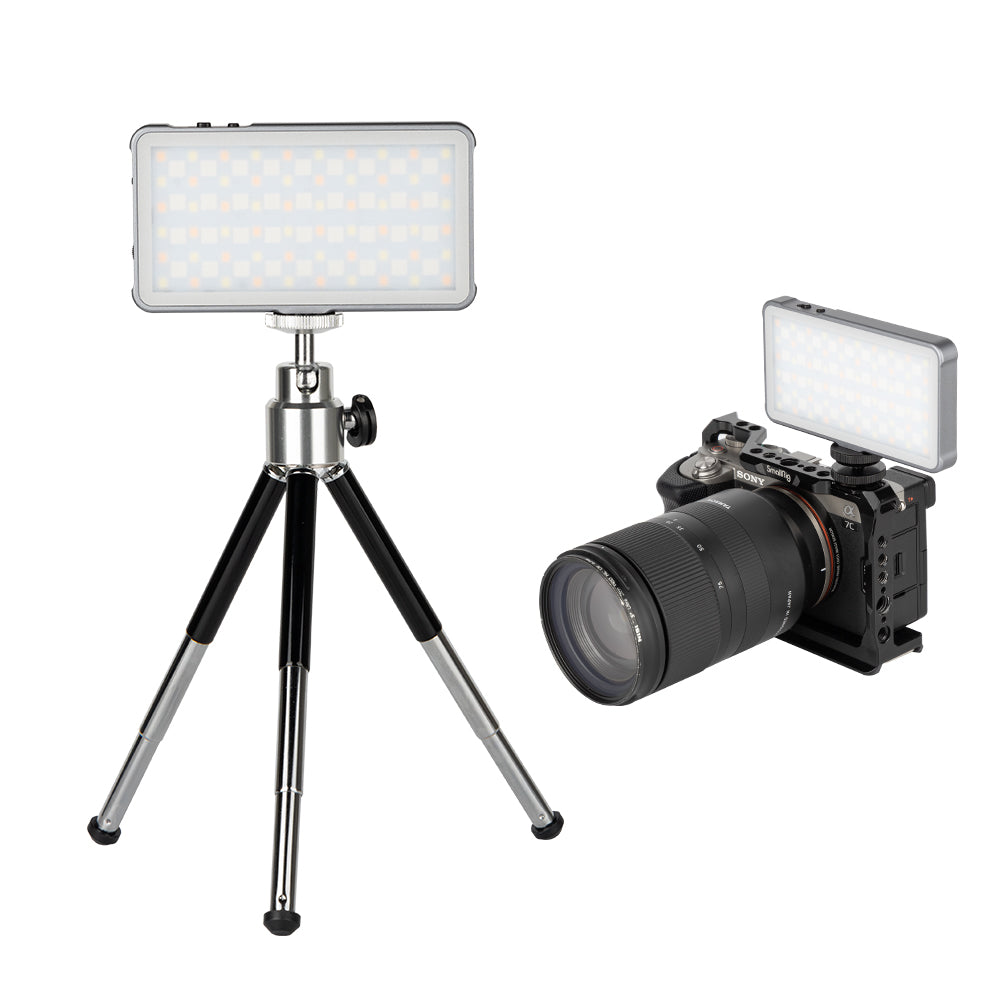 simorr Vibe P96L RGB video light（Tripod kit edition) 3861