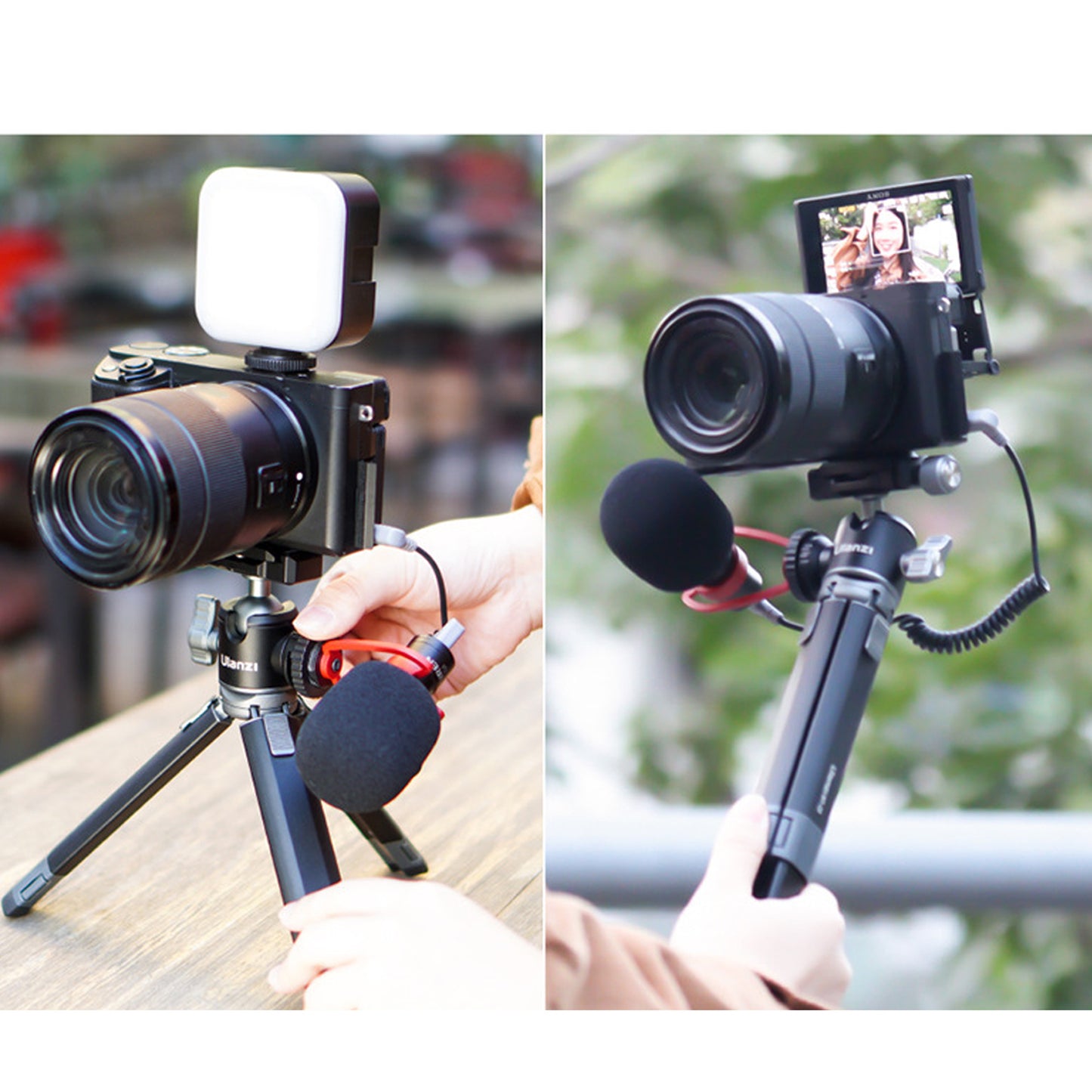 Ulanzi MT-24 Portable Table Tripod Extendable Camera Vlog Tripod