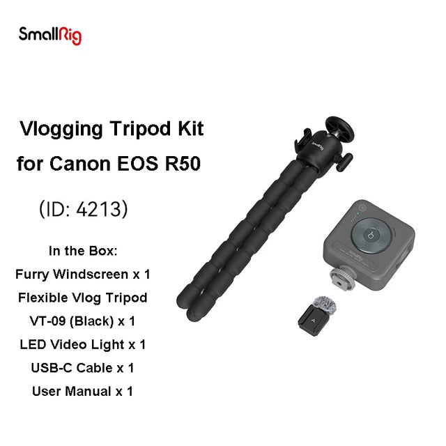 SmallRig Cage Accessory Ecosystem for Canon EOS R8 EOS R50