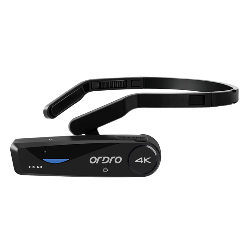 ORDRO EP6 PLUS Mini WiFi YouTube Vlogging Head-mounted Wearable Camera