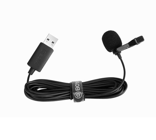 BOYA BY-LM40 USB Lavalier Microphone For Vlogging