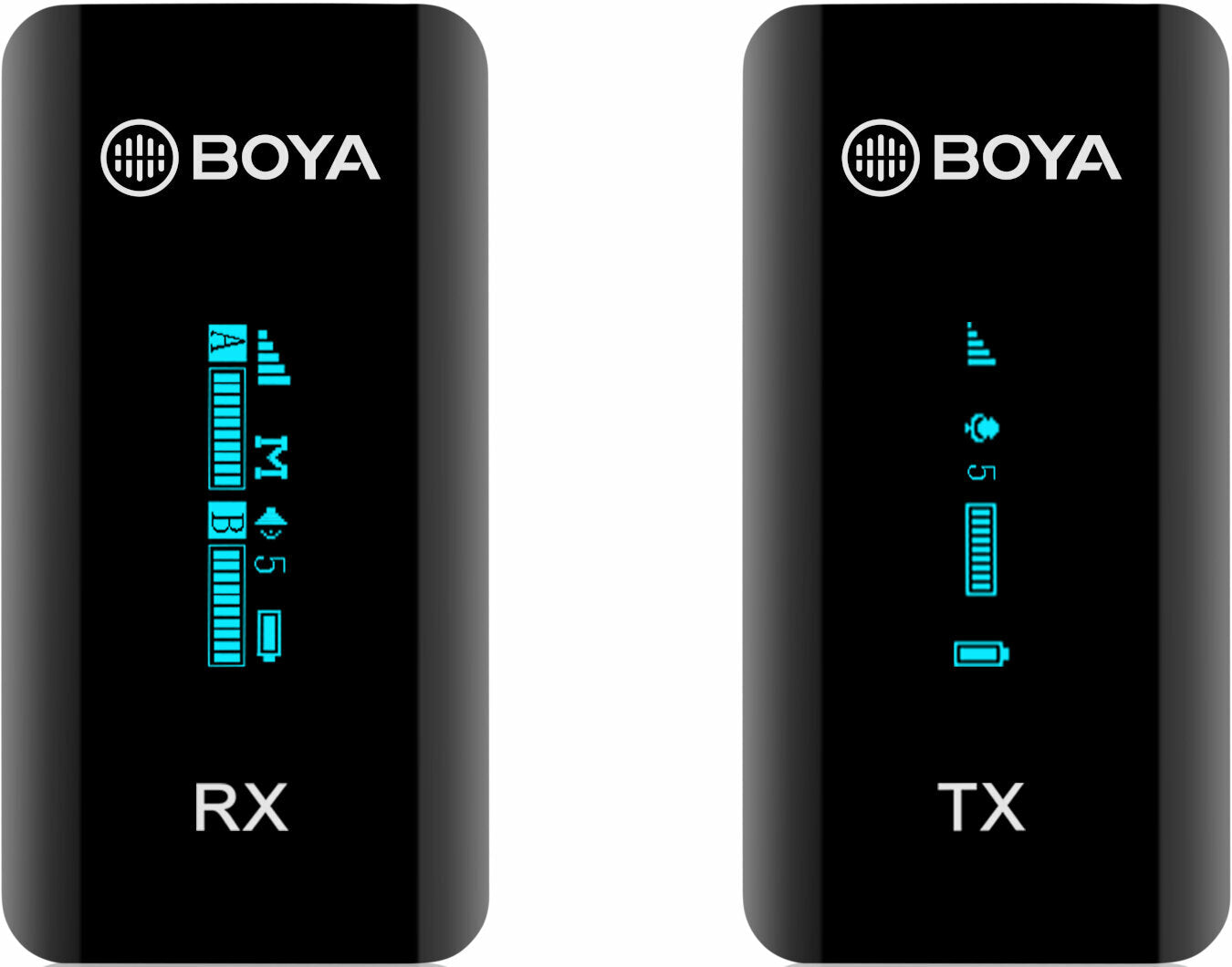 BOYA BY-XM6-K1 K2 Mini Dual-Channel 2.4GHz Wireless Microphone