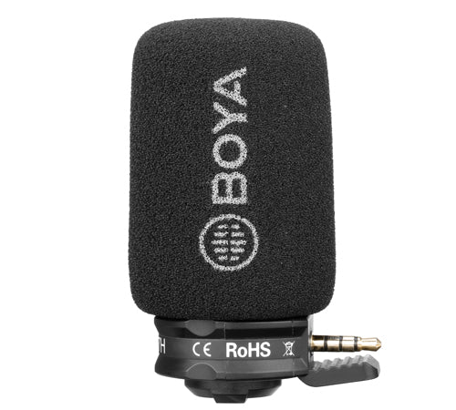 BOYA BY-A7H Mic 3.5mm Plug-in Video Vlogging Recording Microphone