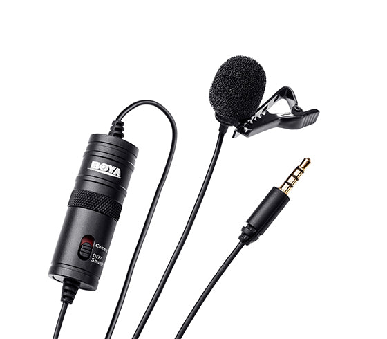 BOYA BY-M1 Professional Lavalier Condenser Microphone