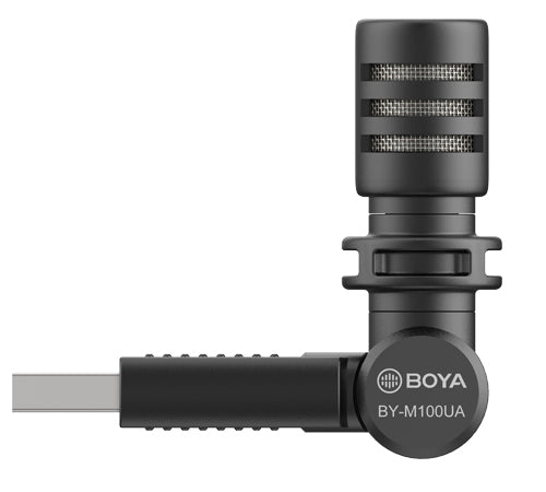 BOYA BY-M100UA USB Plug-in Miniature Microphone