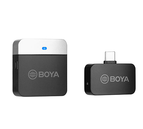 BOYA BY-M1LV 2.4GHz Wireless Microphone For Live Streaming YouTube