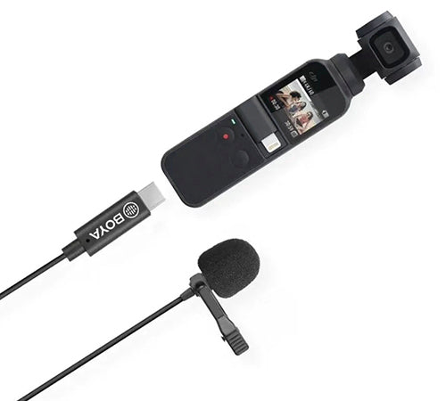 BOYA BY-M3-OP Portable Lavalier Microphone For DJI OSMO POCKET