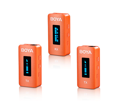 BOYA BY-XM6 K2 2.4GHz Ultra-compact Wireless Microphone System Kit