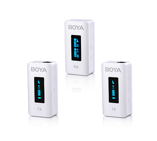 BOYA BY-XM6 K2 2.4GHz Ultra-compact Wireless Microphone System Kit