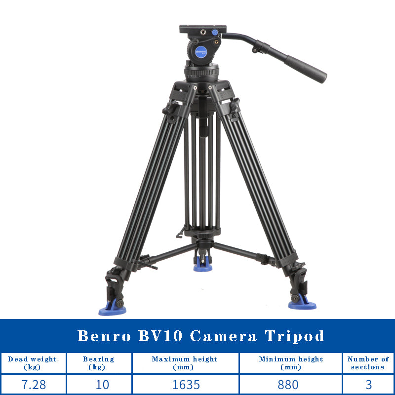 Benro BV6 BV4 BV8 BV10 Series Camera Tripod video Tripod