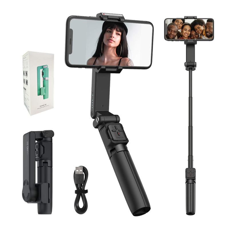 MOZA NANO SE Smartphone Selfie Stick Gimbal for Vlogging