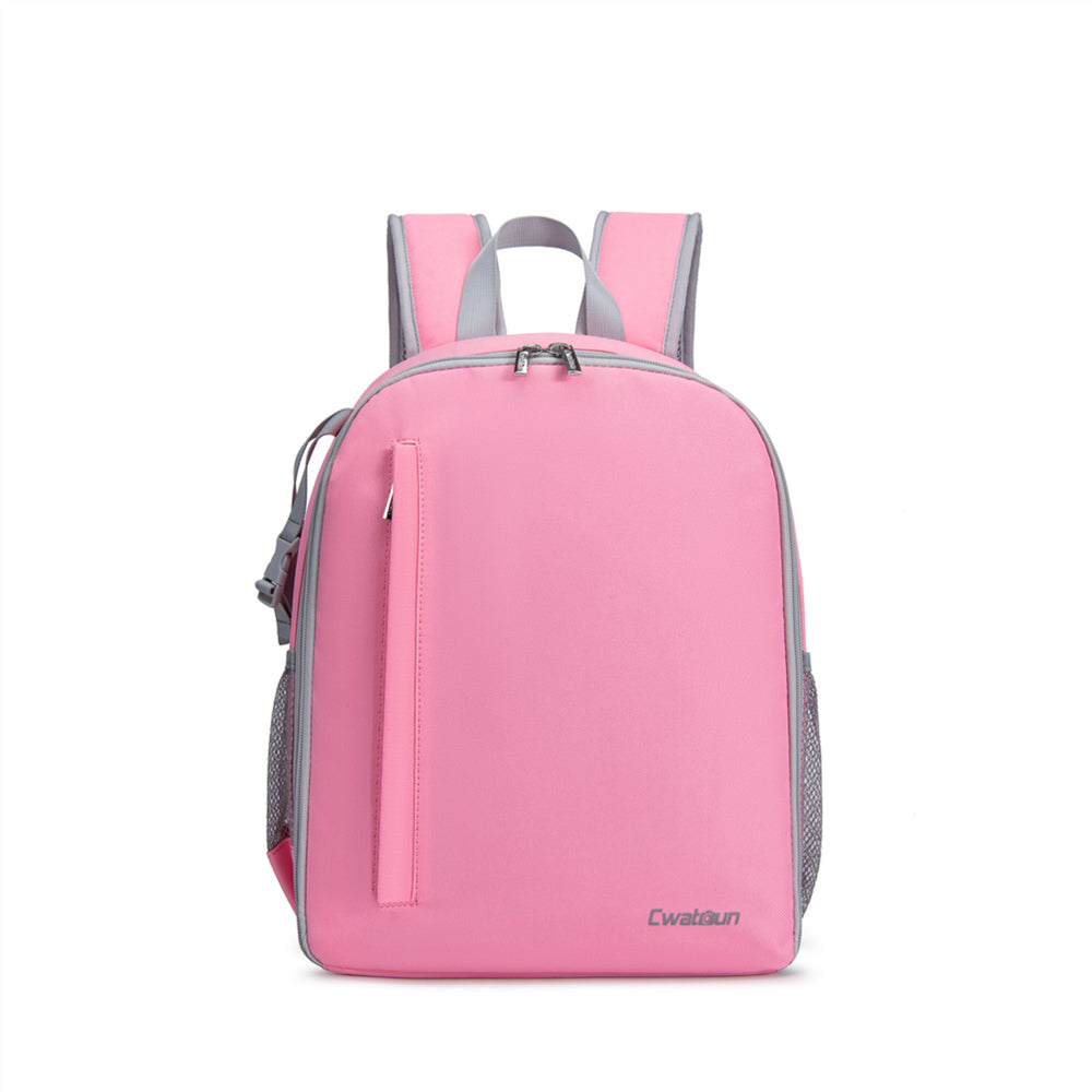 CADEN  D6 Pink Large Capacity DSLR Cameras Backpack