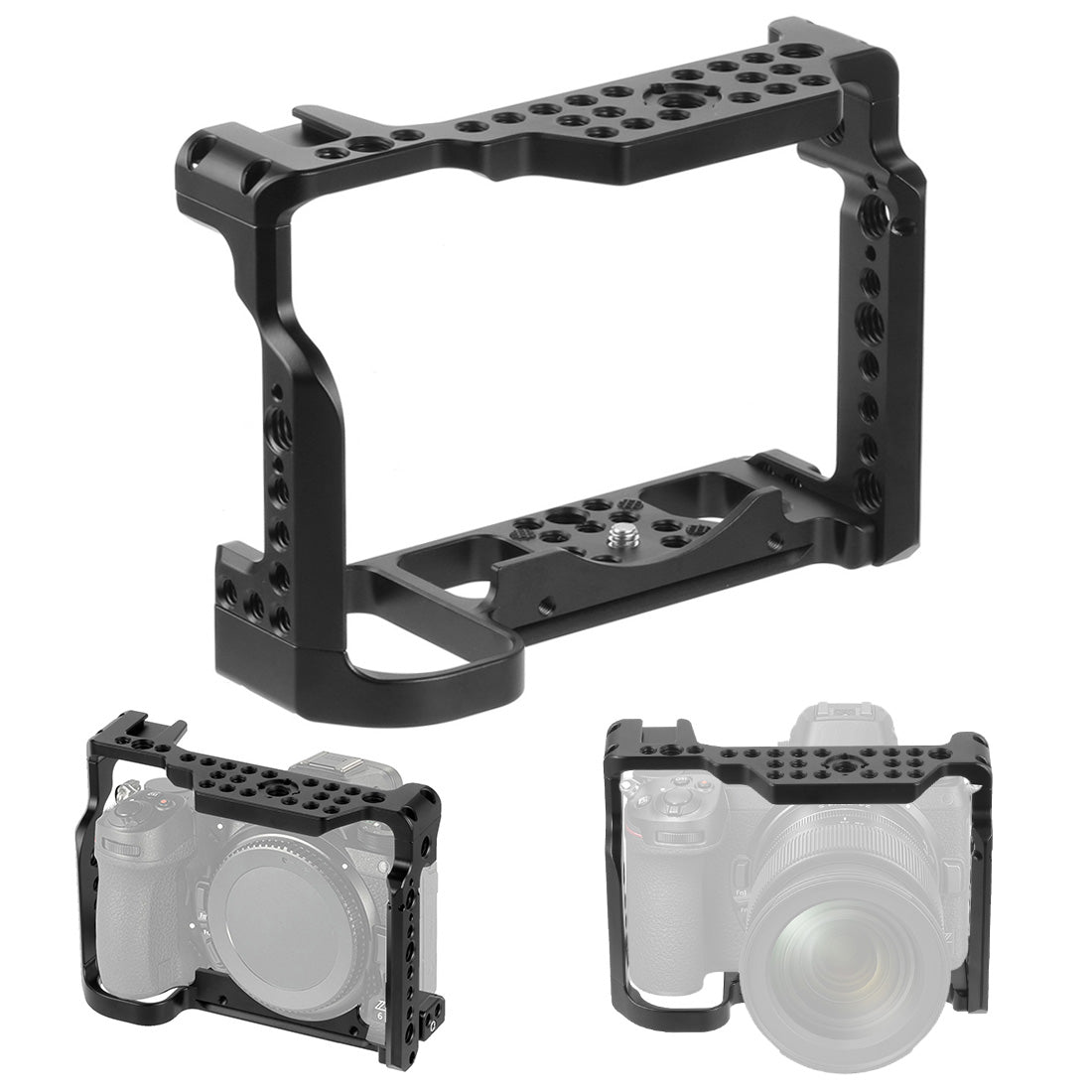 Feichao Top Handle Grip Camera Video Cage For Nikon Z6 Z7