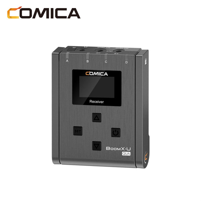 Comica BoomX-U QUA 4-group Multi-functional Wireless Microphone