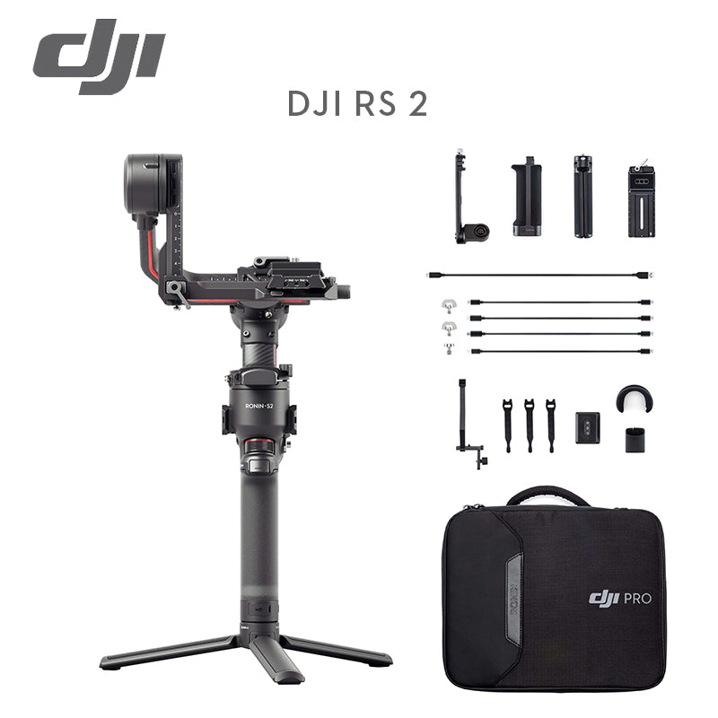 DJI Original RS 2 Support 1.4-inch Color Touchscreen Camera Gimbal