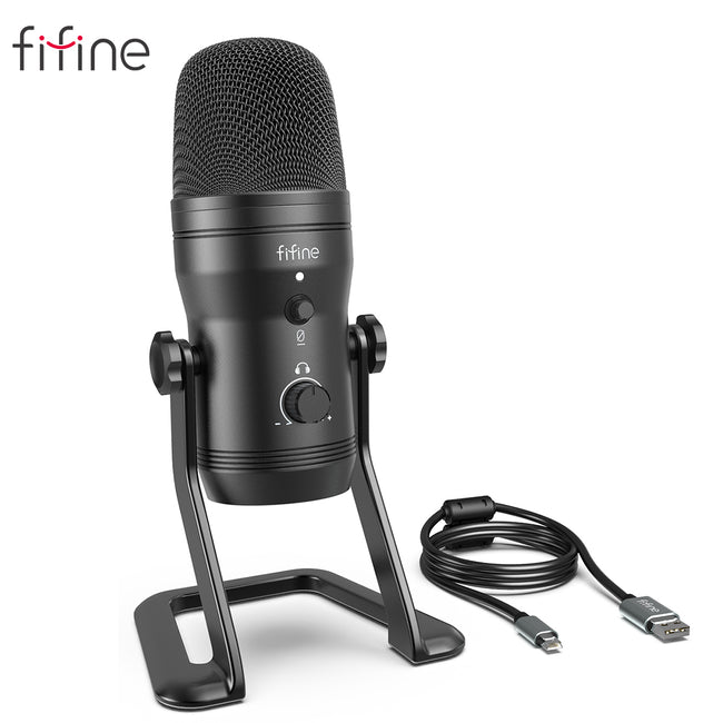 FIFINE K690 USB Recording Microphone for PC/PS4/Mac