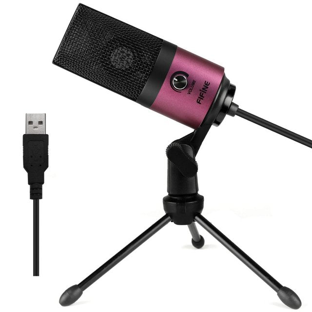 Fifine K669 Metal USB Condenser Microphone For YouTube