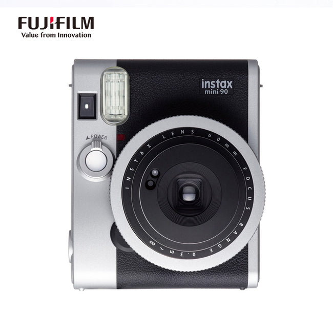 Fujifilm Instax Mini 90 Neo Classic Instant Cameras Black / Brown