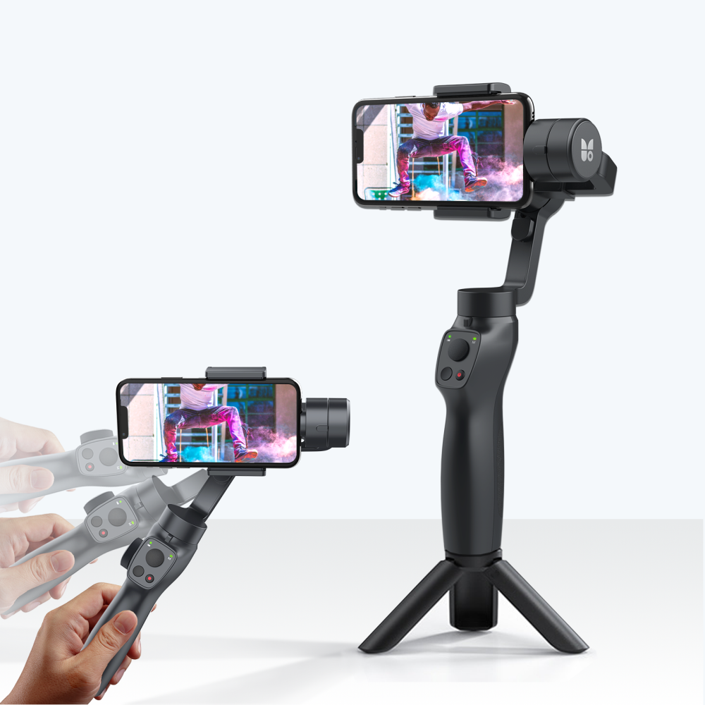 Funsnap Capture2S gimbal for Smartphone Selfie Stick Handheld Stabilizer