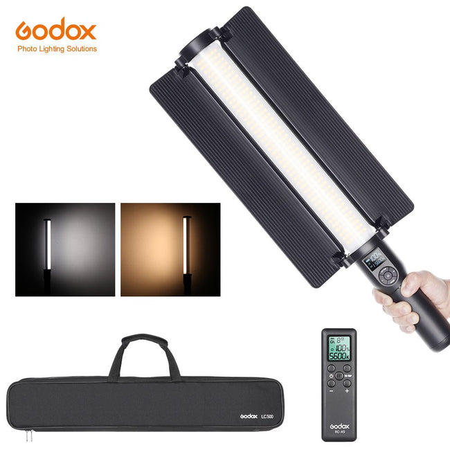 Godox LC500 3300K-5600K Adjustable Handle LED Light Wand