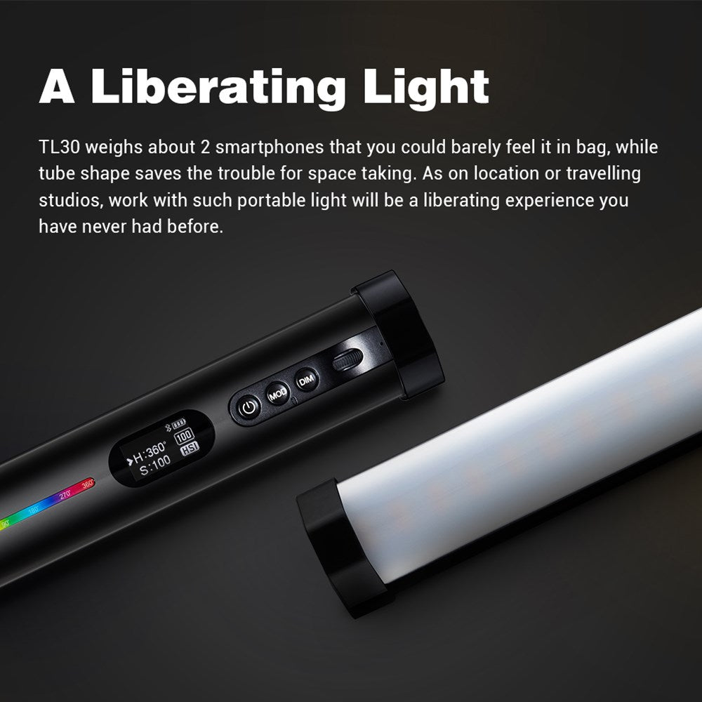 Godox TL30 Pavo Tube Light RGB Color Photography Light Handheld Light