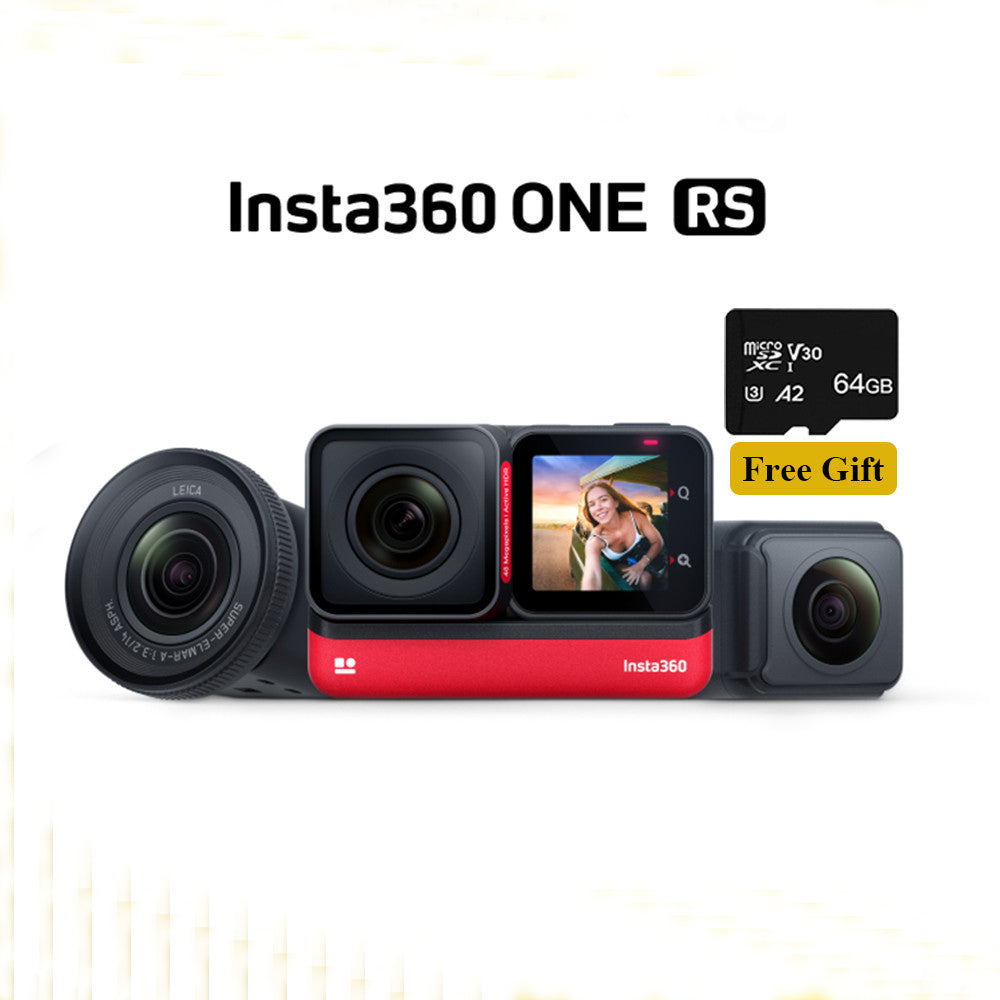 Insta360 ONE RS Twin Edition – Waterproof 4K 60fps Action