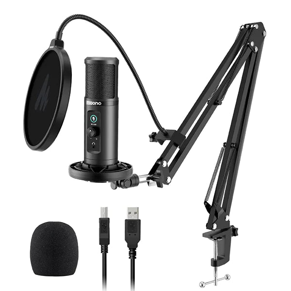 MAONO PM422 USB Cardioid Condenser Microphone For Podcast