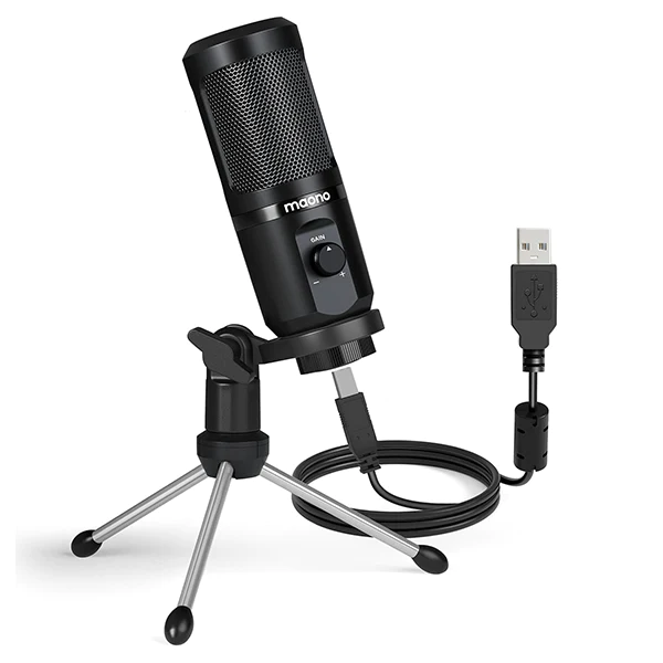 MAONO PM461 Series Professional Condenser USB Microphone for podcasting gaming
