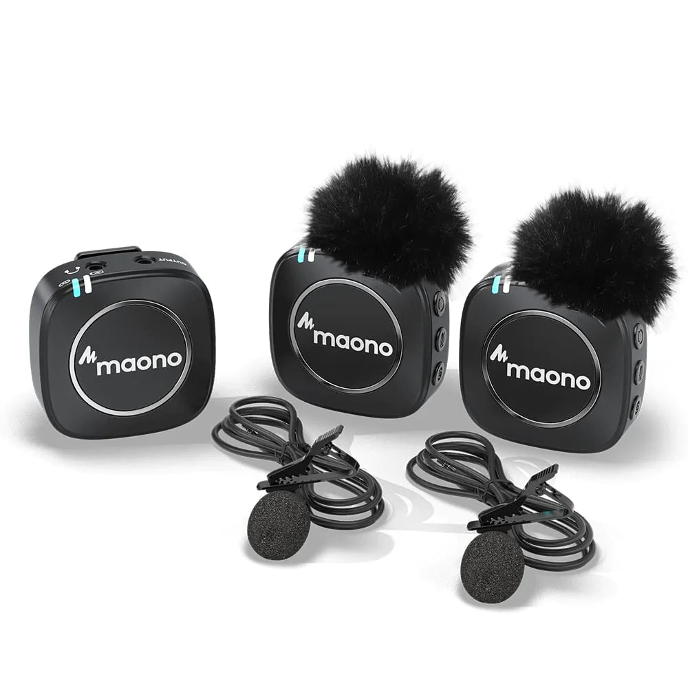 MAONO WM820 A2 Compact Wireless Microphone System
