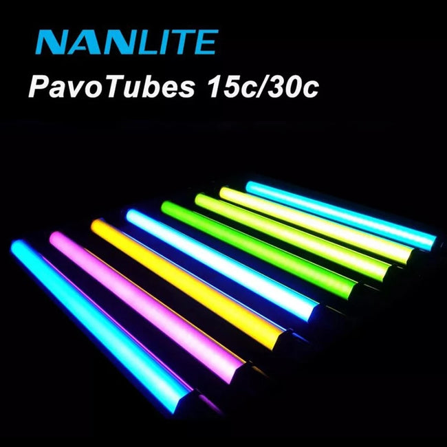 NANLITE Pavotube 15C/30C LED Tube Light RGB Color Light