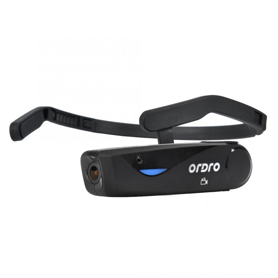 ORDRO EP5 Mini Camcorder HD 1080P/30fps Head-mounted Wearable Camera
