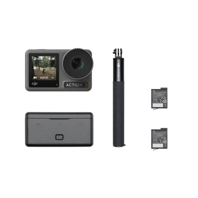 DJI Osmo Action 3  4K/120fps Dual Touchscreens Camera